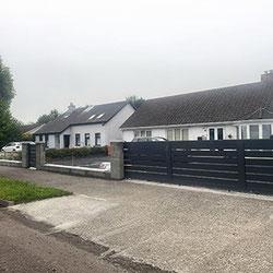 Aluminium Tuindeur 1m VOGEL 100P140 Grijs