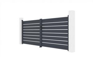 Elektrische draaipoort 4m VOGEL 400B160 + RANGER B150 motorisatie 4