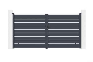 Portail battant motorisé 3,5m VOGEL H.180cm + Motorisation RANGER B150 2