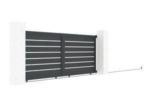 Cancello scorrevole in alluminio 3,5m VOGEL 350C140 3