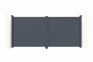 Aluminium draaipoort 3,5m EIGER 350B160 2