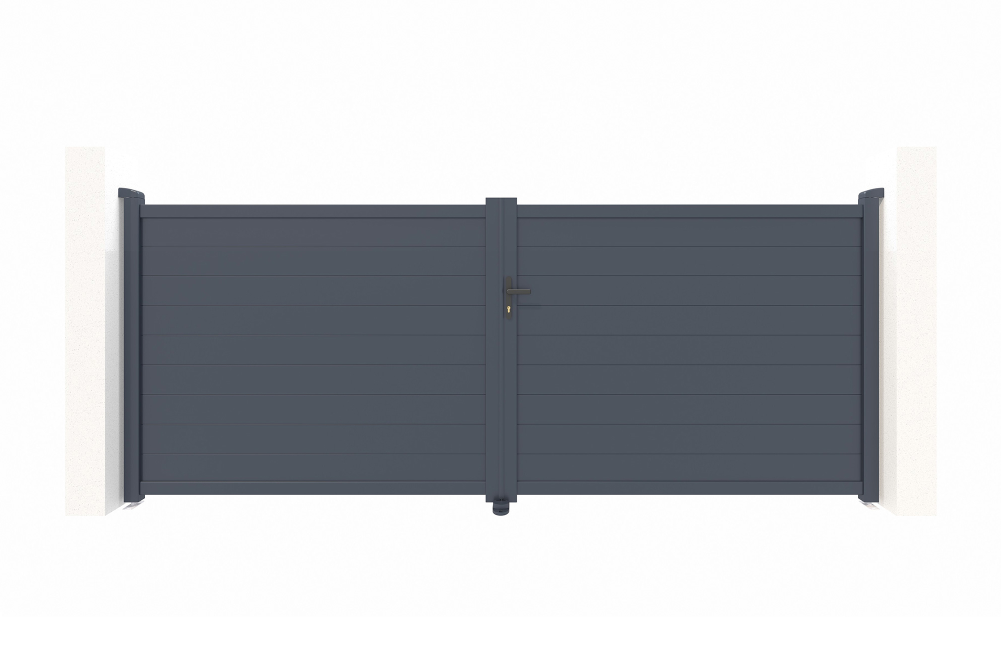 Alumiininen kääntöportti 4m EIGER 400B160 2