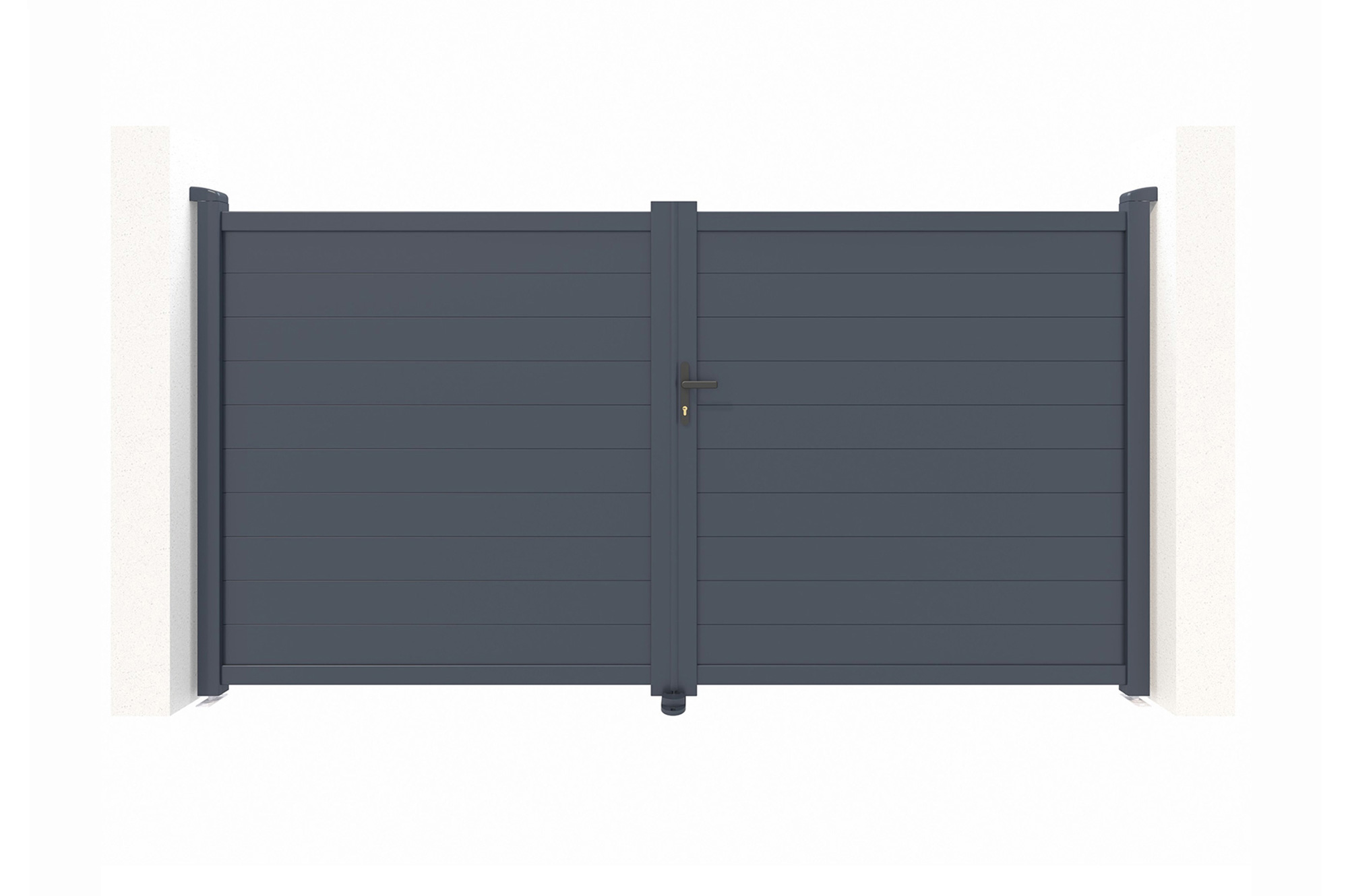 EIGER 300B180 elektrisk slaggrind + BUNKER B500 motorisering 2