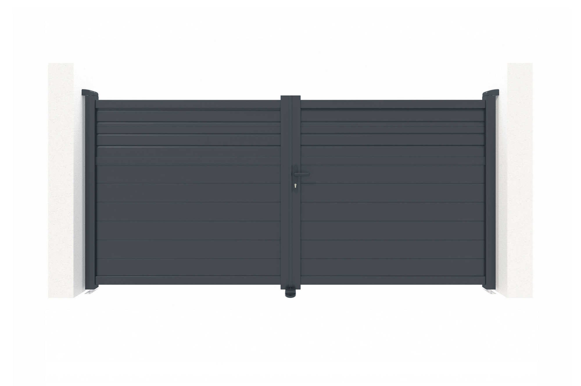 Automatic swing gate 3m CARPATIA H.160cm + motor TANKER B350 2
