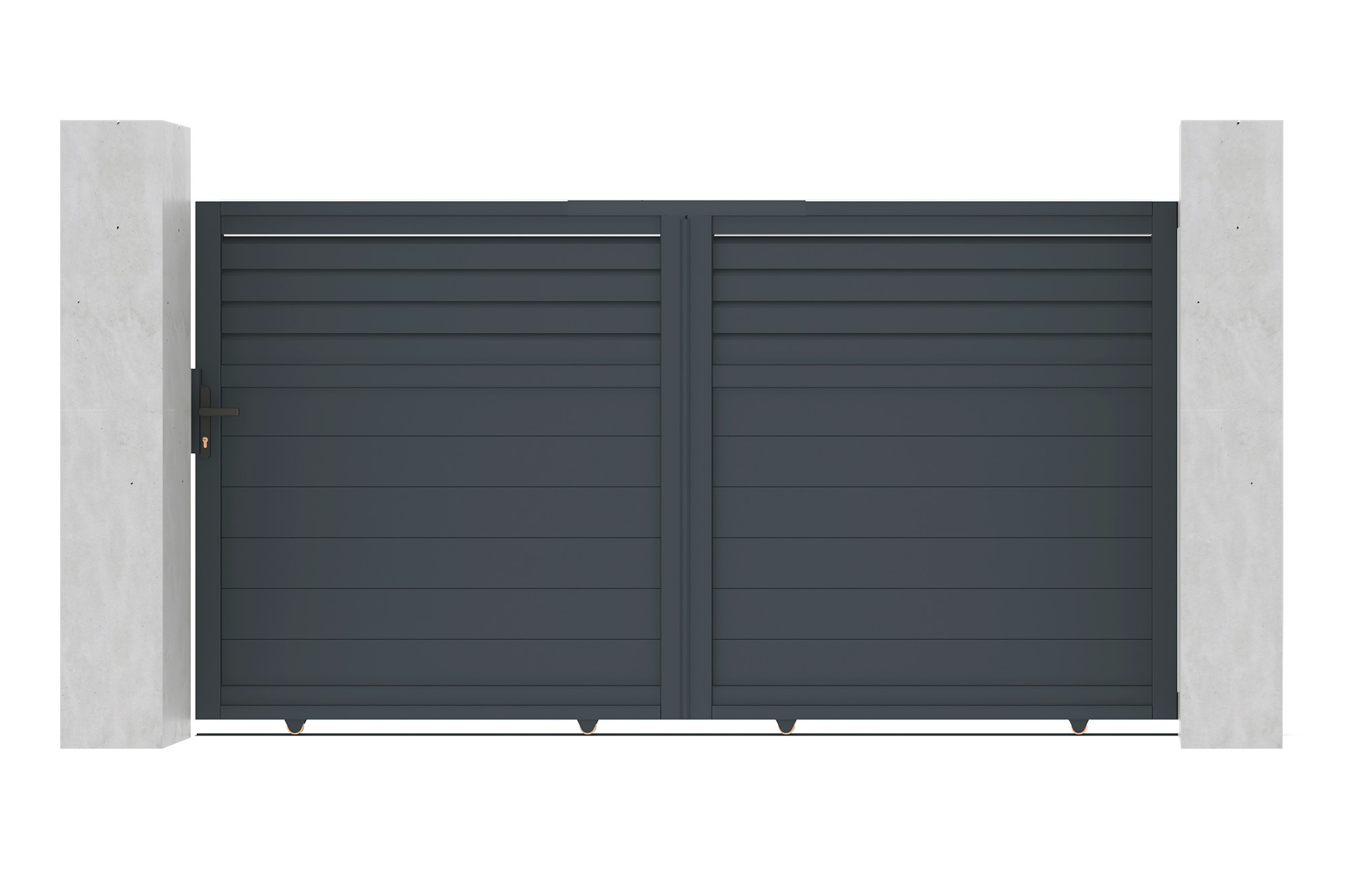 CARPATIA 300C160 posuvná hliníková brána 3m 2