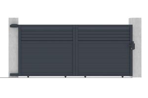 Elektrische schuifpoort 3,5m CARPATIA H.160 + RANGER C300 motorisering 10
