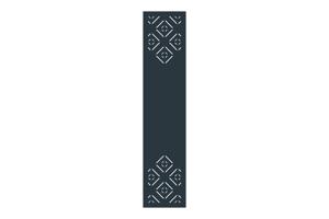 Portail battant 4m TRIGLAV H.180cm + Portillon 1m TRIGLAV aluminium gris 8