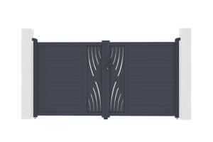 Alumīnija veramie vārti 3m VELETA 300B160 main image