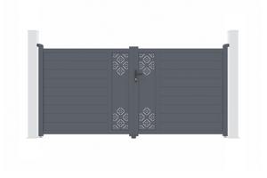 Alumīnija veramie vārti 3m TRIGLAV 300B160 main image