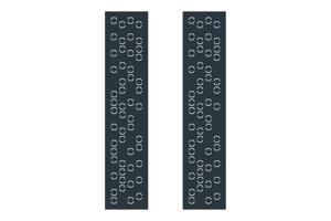 Portail battant 3m ADULA H.180cm gris 3