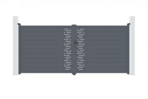 Alumīnija veramie vārti 4m ARLBERG 400B180 main image