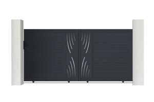 Brána hliníková posuvná 3m VELETA 300C160 main image