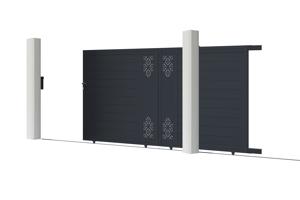 Alu skydeport 3m TRIGLAV 300C180 3