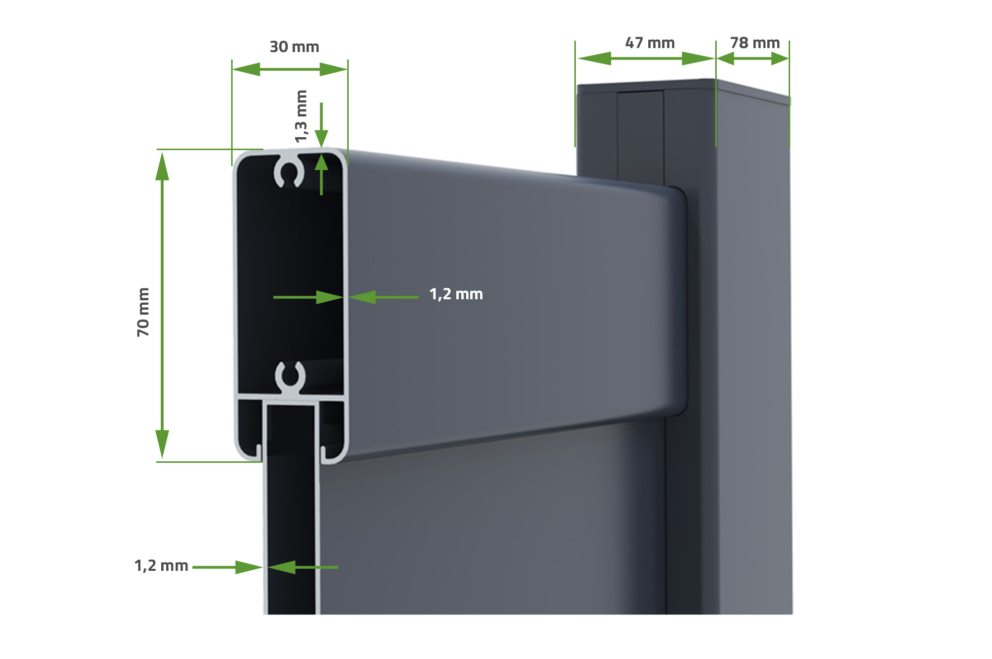 VOGEL 300B120 swing gate pack + VOGEL 100P120 Gray gate 11