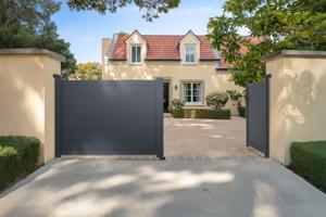 Aluminium draaipoort 3m EIGER 300B115 GRIJS 6