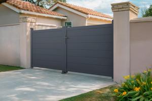 Aluminium draaipoort 3m EIGER 300B115 GRIJS 3