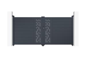 Alumīnija veramie vārti 3m ADULA 300B140 main image