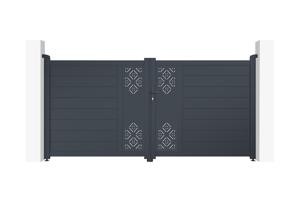 Alumīnija veramie vārti 3m TRIGLAV 300B140 main image