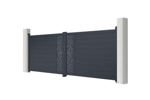 Automatic swing gate 4m ADULA H.140cm + motor BUNKER B500 3