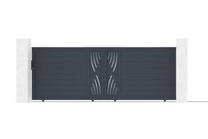 Poarta culisanta din aluminiu 4m VELETA 400C140 main image