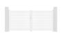 Electric swing gate 3m VOGEL 300B140 white + RANGER B150 motorization thumbnail 10