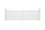 Portail battant motorisé 4m VOGEL H.120cm blanc + Motorisation TANKER B700 thumbnail 2