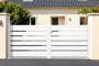 Portail battant 4m VOGEL H.120cm blanc thumbnail 1
