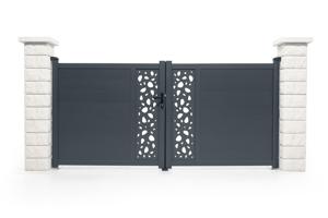 Portail battant 3m SUNNY H.140cm gris 16