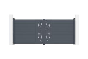 Hliníková křídlová brána 3m5 LIFE 350B140 main image