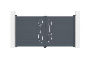 Alumīnija veramie vārti 3m LIFE 300B160 main image