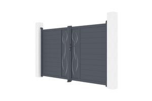 Dubbelgrind i aluminium 3m LIFE 300B180 4