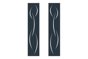 Puerta corredera exterior​ 3,5m LIFE Alt.180cm aluminio gris 5