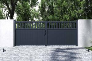 Slaggrind av aluminium 4m SANTIS 400B160 5
