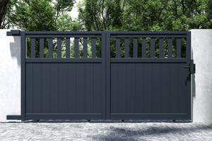 Automatic sliding gate 3m SANTIS H.160cm + motor RANGER C300 6