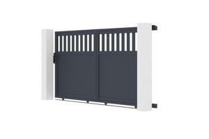 Automatic sliding gate 3m SANTIS H.160cm + motor RANGER C300 3