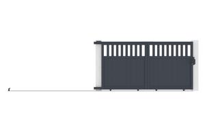 Automatic sliding gate 3m SANTIS H.160cm + motor RANGER C300 7