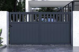 Automatic sliding gate 3m SANTIS H.160cm + motor RANGER C300 2