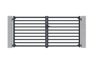 Aliumininiai varstomi vartai 3,5m ANTELAO 350B160 main image