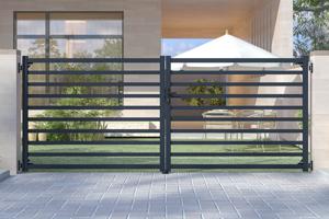 Aluminium draaipoort 4m ANTELAO 400B160 5