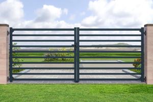 Aluminium draaipoort 4m ANTELAO 400B160 6