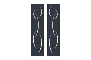 Puerta corredera exterior​ 3,5m LIFE Alt.140cm aluminio gris 5