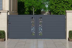 Alu skydeport 3,5m SUNNY 350C140 8