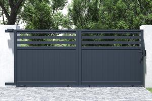 Alu skydeport 3,7m NEVIS 370C160 6