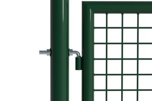 Portail grillagé OLGA 300x100cm vert 11