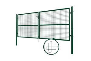Mesh gate 3m OLGA H.130cm green 5