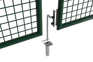 Mesh gate 3m OLGA H.130cm green 10
