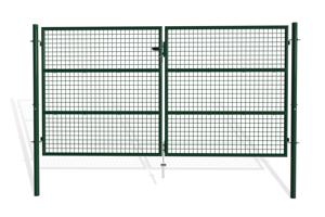 3m OLGA H.150cm Žalios spalvos tinkliniai varstomi vartai main image