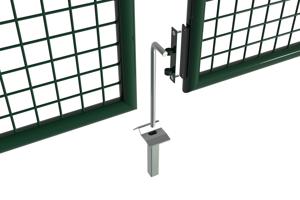 Mesh gate 3m OLGA H.180cm green 10