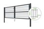 Portail grillage rigide RAZO 300x100cm gris thumbnail 4