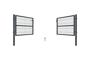 Portail grillage rigide RAZO 300x100cm gris thumbnail 9